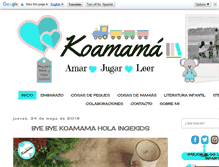 Tablet Screenshot of koamama.com